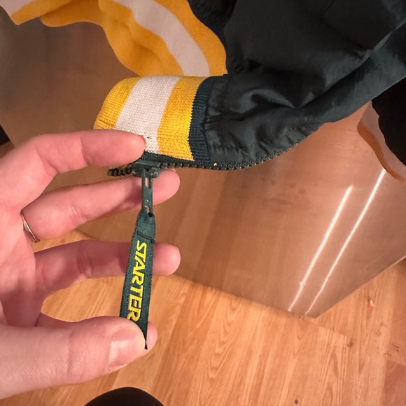 VTG Green Bay Packers Starter Pullover Size L - Picture 5 of 5